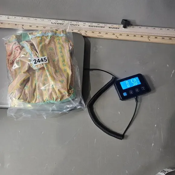 Matilda Jane Girls Floral Bird Dress Peach Pastel Cottagecore Size 6 - Picture 7 of 7